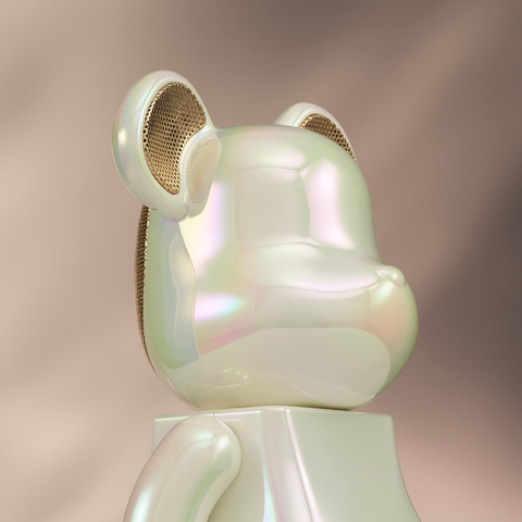 BE@RBRICK AUDIO 400% Portable Bluetooth Speaker - Iridescent Collection