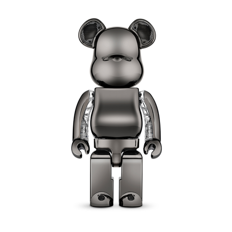 BE@RBRICK AUDIO 400% Portable Bluetooth Speaker - Chrome Collection