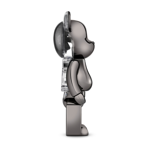 BE@RBRICK AUDIO 400% Portable Bluetooth Speaker - Chrome Collection
