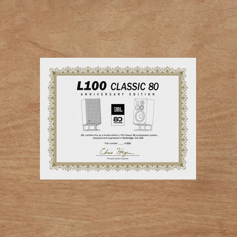 [Limited Edition] L100 Classic 80 Anniversary Edition